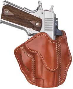 1791 Gunleather BH1S Optic Ready OWB Holster Classic Brown Right Hand Fits 1911/3.5-4.25" Barrel
