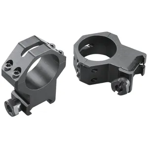 Weaver 4 Hole Tactical 30mm Extra High Rings Fits Picatinny Matte Finish Black 