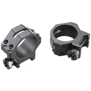 Weaver 4 Hole Tactical 30mm Medium Rings Fits Picatinny Matte Finish Black 