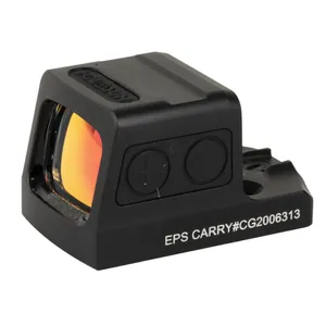 Holosun Technologies EPS Carry Reflex Sight 2 MOA Green Dot Aluminum Housing Black 