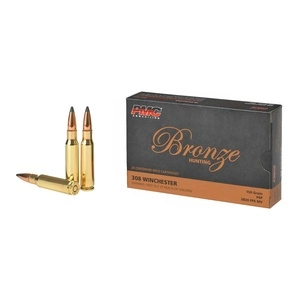 PMC Ammunition Bronze 308 Winchester 150 Grain Soft Point 20 Round Box 