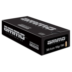 Ammo Inc Signature 380 ACP 100 Grain Total Metal Coating 50 Round Box 