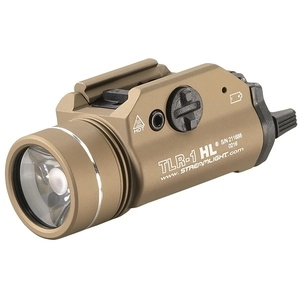 Streamlight 69266 TLR-1 HL Gun Light  Flat Dark Earth 1,000 Lumens White LED