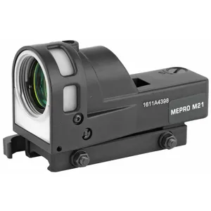 Meprolight M-21T Sight 1X Black 12MOA Quick Disconnect Mount 