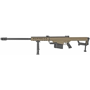 Barrett 82A1 .50 BMG Semi-Automatic 29" Fluted Barrel FDE