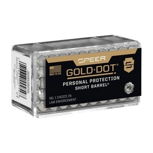 Speer 954 Gold Dot Short Barrel 22WMR 40gr Hollow Point 50 Per Box/40 Case