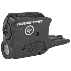 Crimson Trace Corporation Lightguard 110 Lumen LED White Light, Dual Side Activation Fits Glock 42,43 Black 