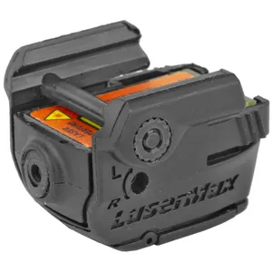 LaserMax Micro UniMax Red Laser Fits Picatinny Black with Battery 