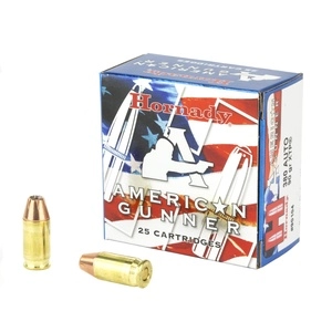 Hornady American Gunner 380ACP 90 Grain XTP 25 Round Box 