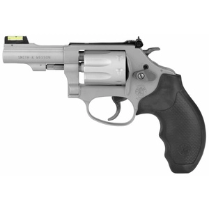 Smith & Wesson 317 .22LR 3" AirLite Revolver Silver Hi-Viz Sights 8 Round