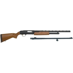 Mossberg 500 Combo Bantam Compact 20 Gauge 3" Chamber 22" Vent Rib Barrel 5Rds Blue 