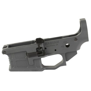 Radian Weapons AX556 Stripped Billet Lower 556 NATO/223Rem Gray