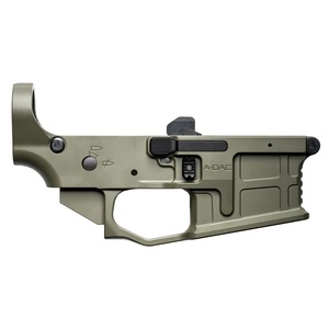 Radian Weapons AX556 Stripped Billet Lower 556 NATO/223Rem Olive Drab Green
