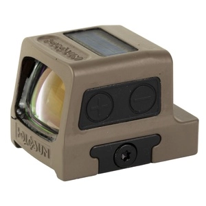Holosun Technologies 509T X2 Red Dot Multi-Reticle System (MRS) 32 MOA Circle and 2 MOA Dot Solar Failsafe Includes RMR Adapter Plate (Not compatible with ZEV or Shadow Systems) FDE