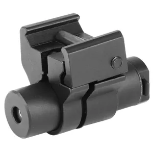 NcSTAR Compact Red Laser Mounts to Most Weaver Style/ Picatinny Rails Fully Adjustable for Windage and Elevation Side to Side Toggle On/Off Uses (2) LR44 Batteries (Included) Black