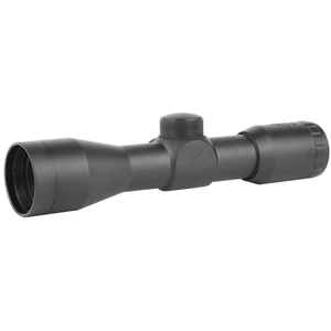 NcSTAR 4X30 Compact Scope 4X Magnification 30mm Objective Lens P4 Sniper Reticle Black Includes Lens Covers Weighs 9.2oz 
