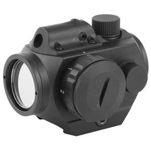 NcSTAR Micro Green Dot with Integrated Red Laser 25mm Objective Lens Black 3MOA Green Dot 