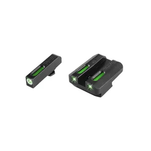 TRUGLO Brite-Site TFX Sight Fits Walther P99 and PPQ Tritium/Fiber-Optic Day/Night Sight 24/7 Brightness 