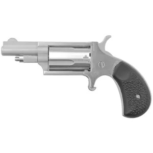North American Arms Mini Revolver SA 22LR/22 WMR 1.625" Barrel Silver 5Rds 