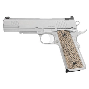 Dan Wesson Specialist 1911 10mm 5" Barrel 8Rds 2Mags Silver