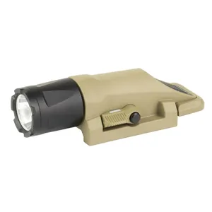 INFORCE Weapon Mounted Light White/IR Multifunction Gen 3 Fits Picatinny Flat Dark Earth 450 Lumen White LED Secondary IR LED 100mW Constant Momentary Strobe 