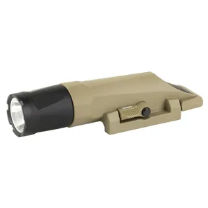 INFORCE WMLx Gen 3 Fits Picatinny White/Infrared Flat Dark Earth 1100 Lumen White LED Secondary IR LED 400mW Primary White Light Constant Momentary Strobe 