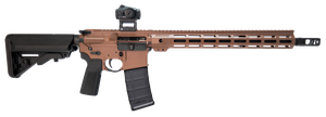 Bushmaster Bravo Zulu Rifle 556NATO 16" Barrel 30Rds Federal Brown