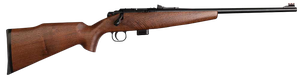 Crickett Model 722 Sporter Compact Youth 22 LR 16.25" Blued Barrel & Receiver 7Rds Walnut