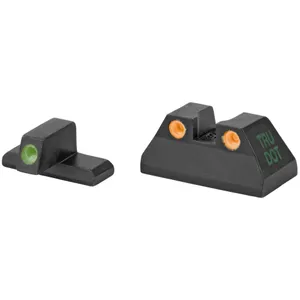 Meprolight Tru-Dot Fixed Tritium Sights Green/Orange Fits HK USP Full Size 9MM/40S&W/45ACP 