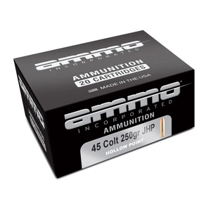 Ammo Inc Signature 45 Long Colt 250 Grain XTP Jacketed Hollow Point 20 Rounds 
