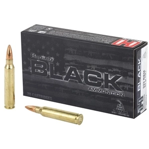 Hornady BLACK 223 Rem 62 Grain Full Metal Jacket 20 Round Box 