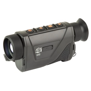 ATN Corp BlazeHunter Pro 635 Thermal Monocular 2.5-20X Magnification 35mm Objective 640x512 Sensor Matte Finish Black Includes Battery Charger and Pouch 