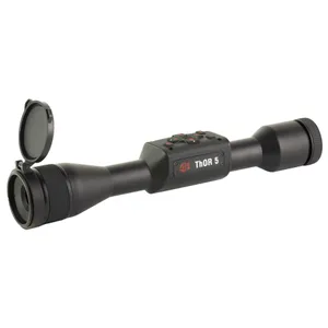 ATN Corp THOR 5 Thermal Rifle Scope 3-12X19mm 30MM Main Tube 320x240 Sensor Resolution Multiple Reticles Matte Finish Black 