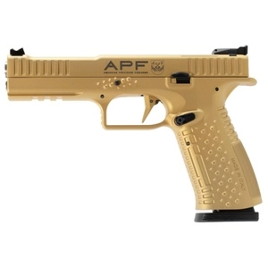 American Precision Firearms Strike One 9MM 5" Optics Ready Gold Finish 17 Round