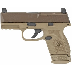 FN 509 Compact 9MM 3.7" Optics Ready FDE 15 Round