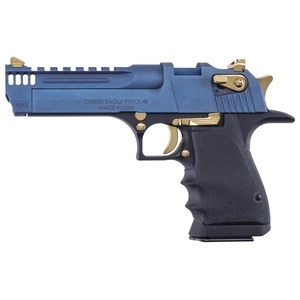Magnum Research Desert Eagle L5 .50 AE 5" PVD Finish Carbo Blue/Black 7 Round