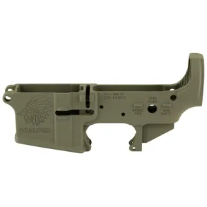 SOLGW SCALPER Stripped Lower Receiver Cerakote Finish Olive Drab Green