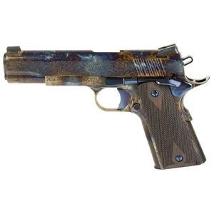 Standard Manufacturing 1911 .45 ACP 5" Case Colored, Single Action, Metal Frame, High Profile Tactical Sights, 7 Round Capacity