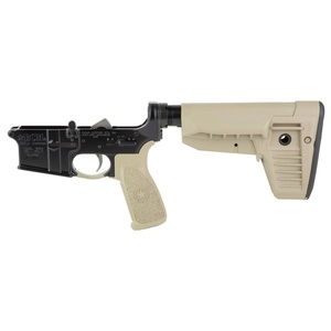 Bravo Company Complete Lower Receiver Multi Caliber Anodized Finish Flat Dark Earth BCM SOPMOD Factory Blem