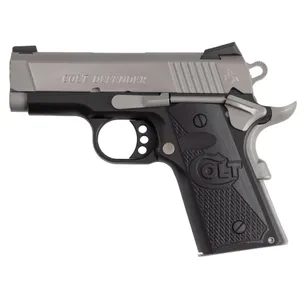Colt Defender .45 ACP 3" G10 Grips Two-Tone Finish 7 Round