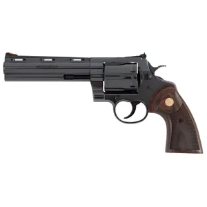 Colt Anaconda .44 Magnum 6" Blued Polished Finish Target Walnut Grips 6 Round
