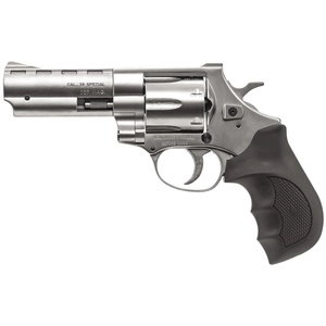 European American Armory Windicator .357 Magnum 4" Nickel Finish Rubber Grips 6 Round