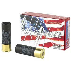 Hornady American Whitetail 12GA 2.75" 325 Grain Rifled Slug 5 Round Box