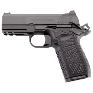 Wilson Combat SFX9 9MM 3.25" Black DLC Finish Fiber Optic Sight 15 Round