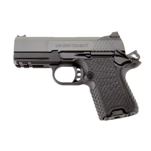 Wilson Combat EDCX9S 9MM 3.25" Barrel DLC Finish Black Manual Safety 10 Round 15 Round