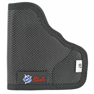 DeSantis Gunhide Nemesis Pocket Holster Black Fits S&W Bodyguard 380
