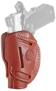 1791 Gunleather 3-Way IWB/OWB Holster Size 1 Classic Brown Ambidextrous Fits 1911 3-4"