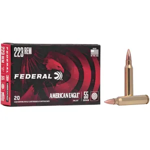 Federal American Eagle 223 Remington 55gr FMJ 20ct