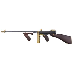 Auto Ordnance 1927A-1 Deluxe 45 ACP 18" 20rd Black Gold Walnut Furniture
